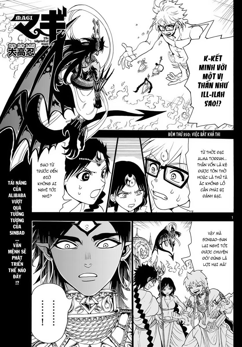 Magi: Bậc Thầy Pháp Thuật Chap 350 - Next Chap 351