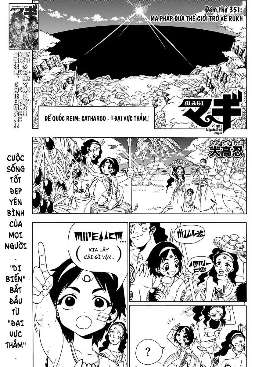 Magi: Bậc Thầy Pháp Thuật Chap 351 - Next Chap 352