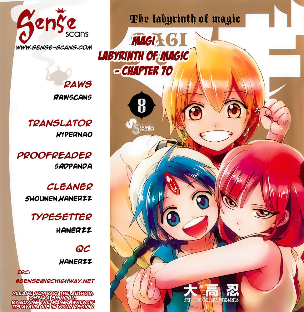Magi: Bậc Thầy Pháp Thuật Chap 70 - Next Chap 71