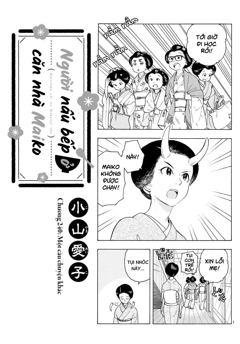 Maiko-San Chi No Makanai-San Chap 240 - Next Chap 241