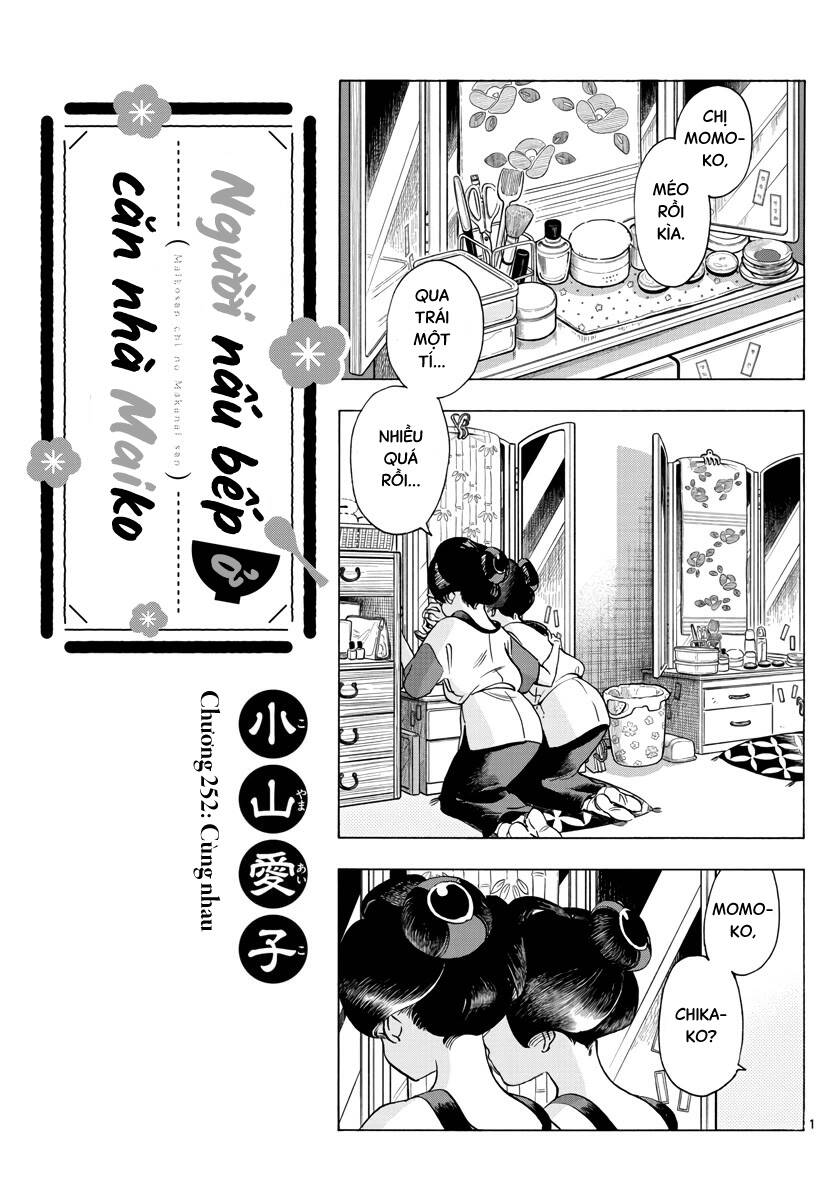 Maiko-San Chi No Makanai-San Chap 252 - Next Chap 253