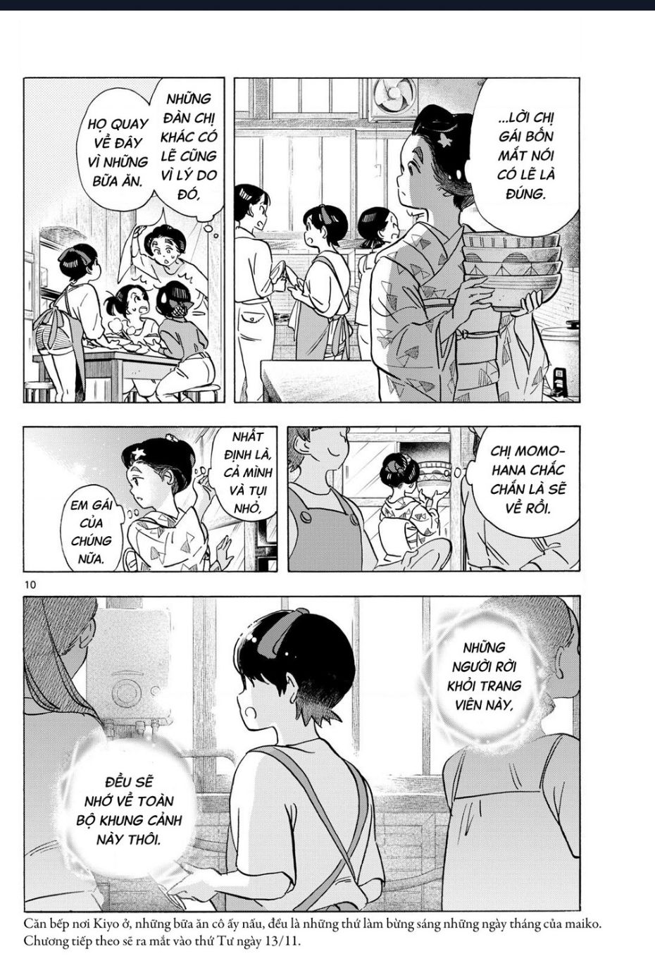 Maiko-San Chi No Makanai-San Chap 318 - Next Chap 319