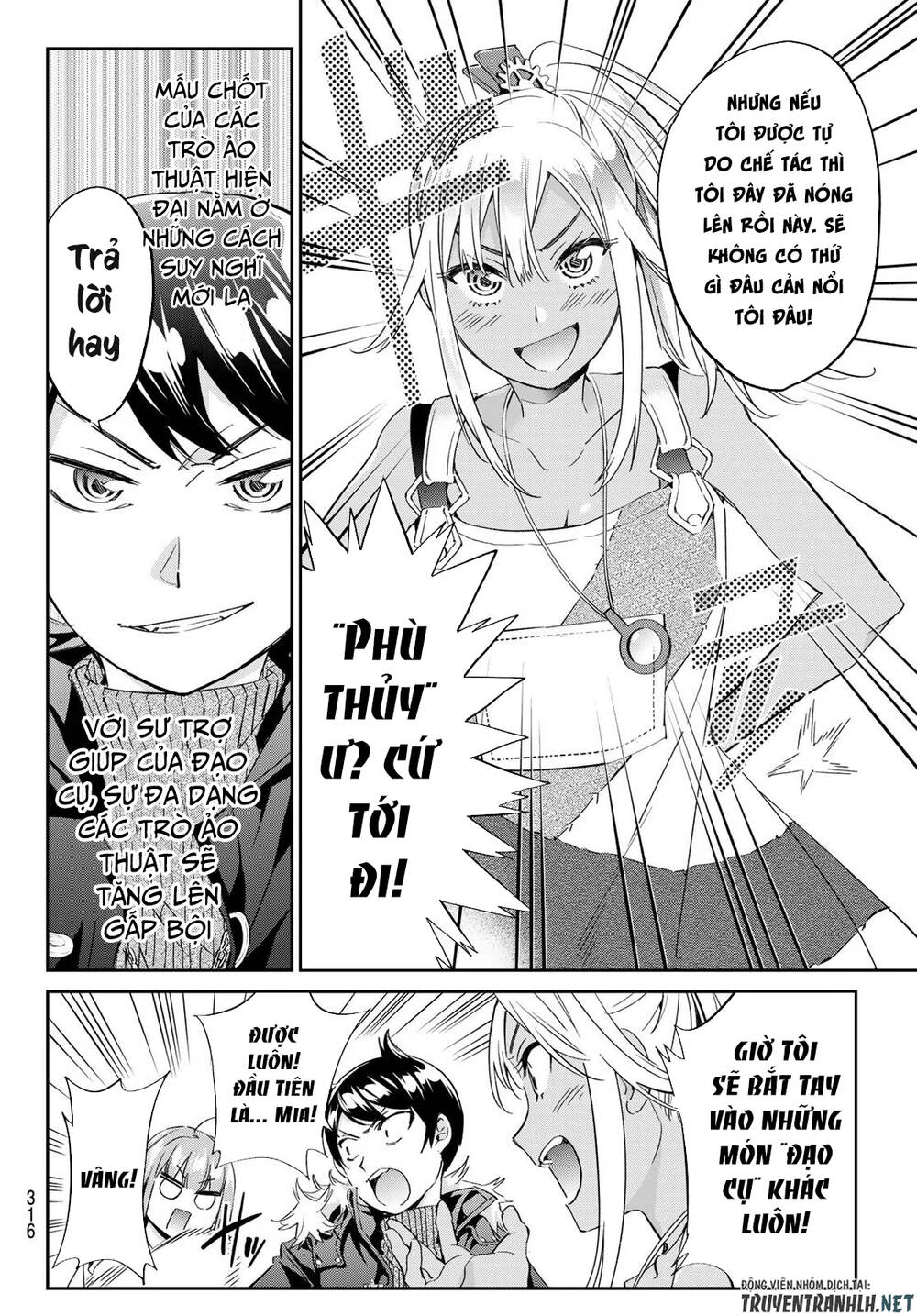 Majo Ni Sasageru Trick Chap 9 - Next Chap 10