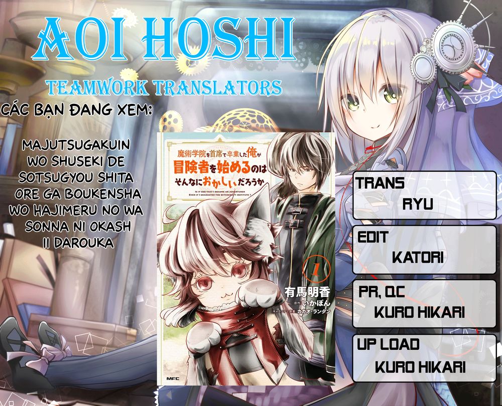 Majutsugakuin Wo Shuseki De Sotsugyou Shita Ore Ga Boukensha Wo Hajimeru No Wa Sonna Ni Okashii Daro Chap 3 - Next Chap 4