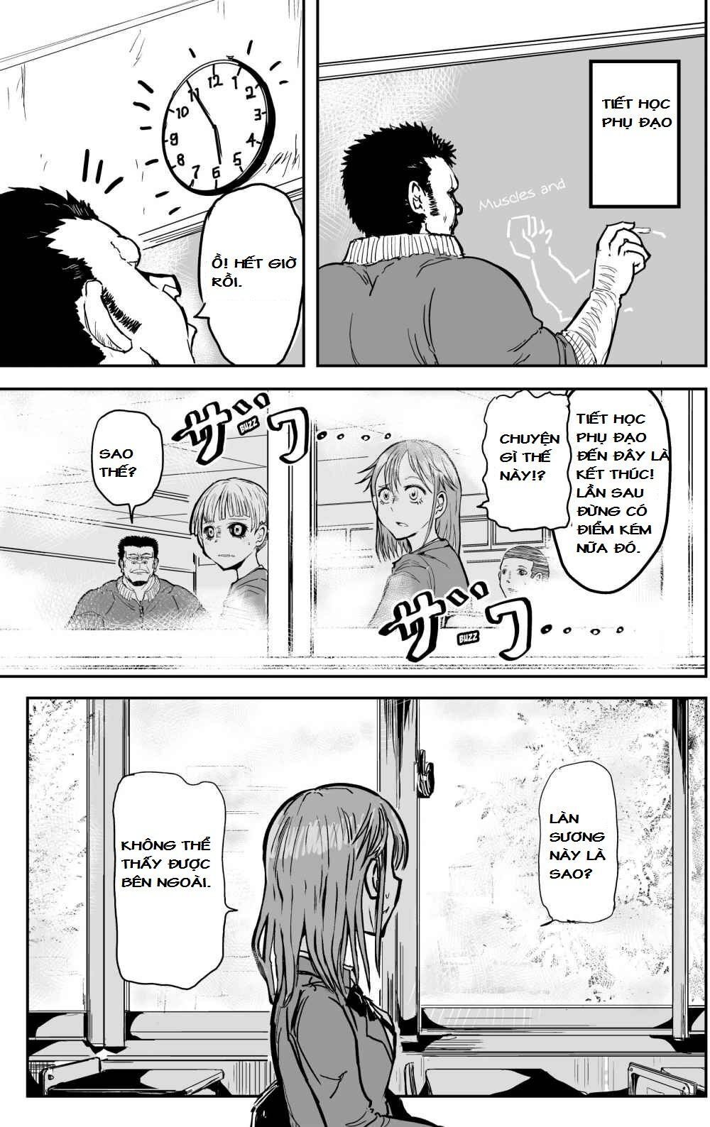 Manga Về Giáo Viên Thể Dục Lẽ Ra Phải Chết Đầu Phim Kinh Dị Chap 12 - Next Chap 13