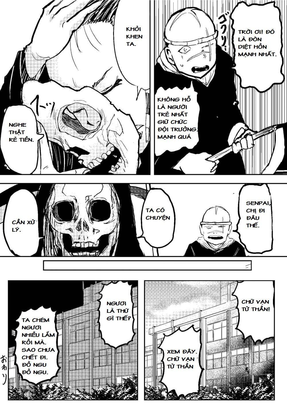 Manga Về Giáo Viên Thể Dục Lẽ Ra Phải Chết Đầu Phim Kinh Dị Chap 12 - Next Chap 13