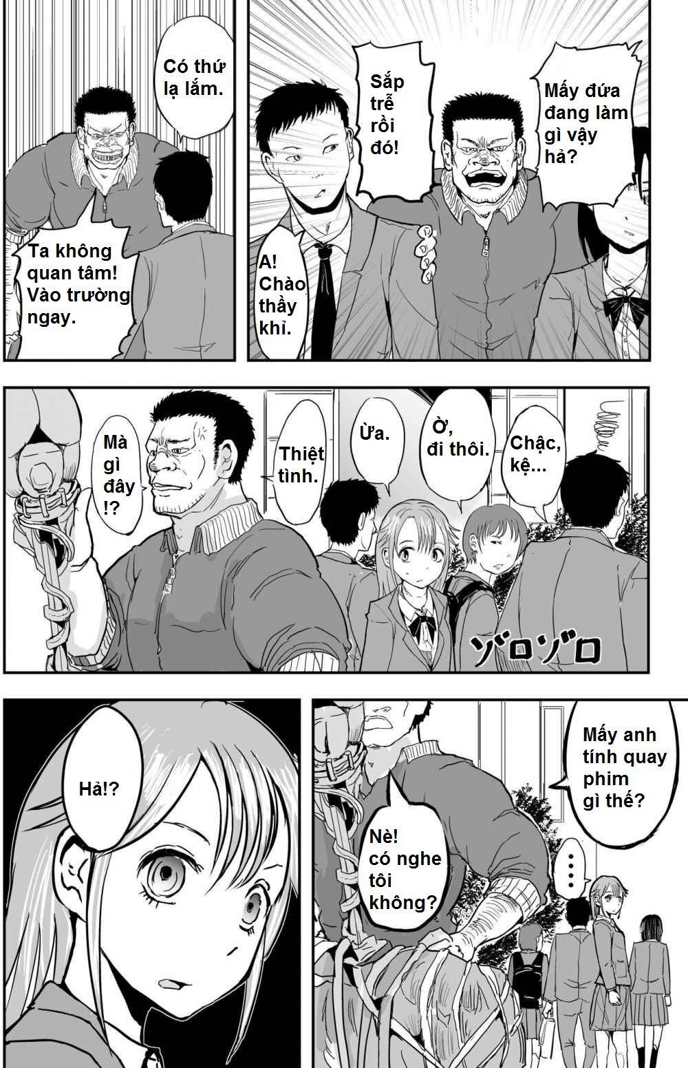 Manga Về Giáo Viên Thể Dục Lẽ Ra Phải Chết Đầu Phim Kinh Dị Chap 6 - Next Chap 7