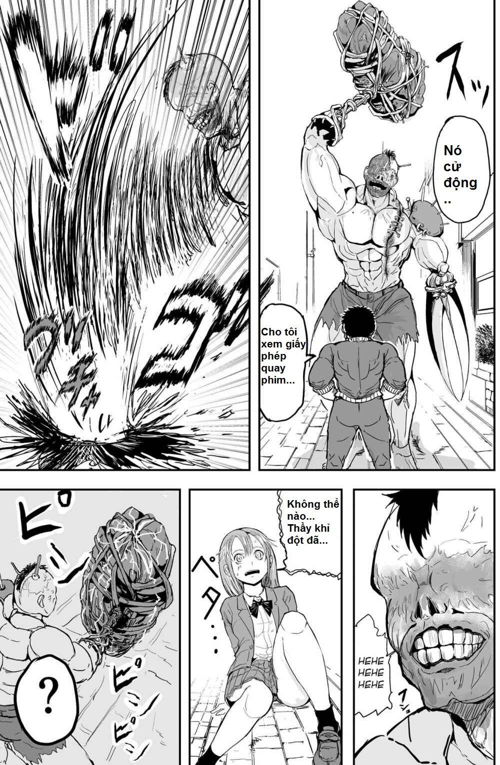 Manga Về Giáo Viên Thể Dục Lẽ Ra Phải Chết Đầu Phim Kinh Dị Chap 6 - Next Chap 7