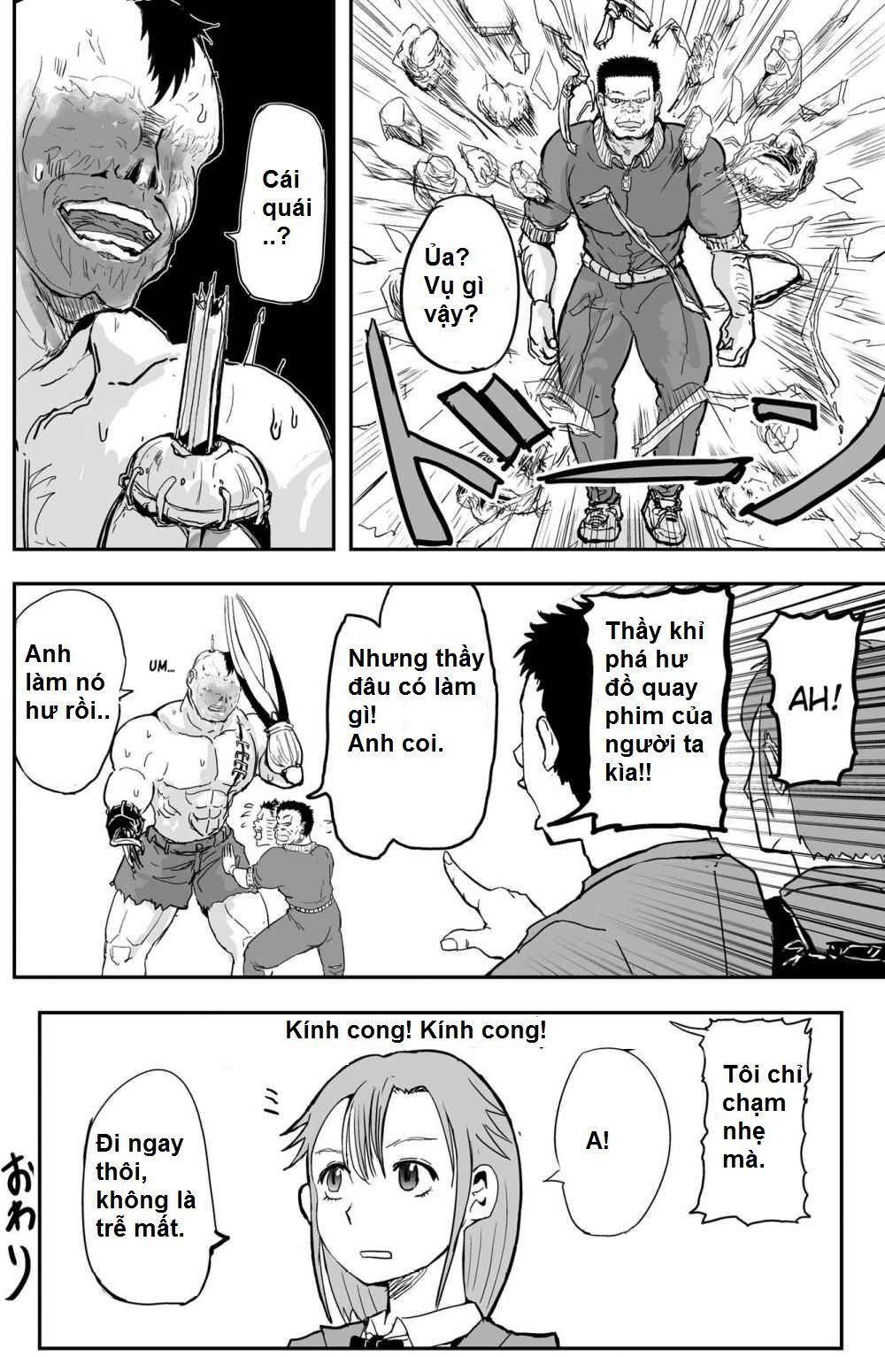 Manga Về Giáo Viên Thể Dục Lẽ Ra Phải Chết Đầu Phim Kinh Dị Chap 6 - Next Chap 7