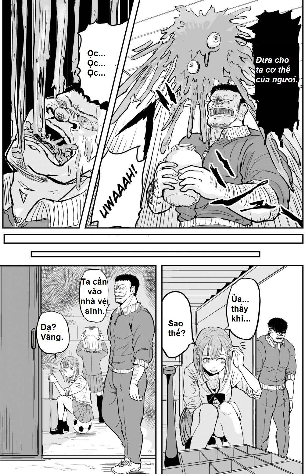 Manga Về Giáo Viên Thể Dục Lẽ Ra Phải Chết Đầu Phim Kinh Dị Chap 7 - Next Chap 8