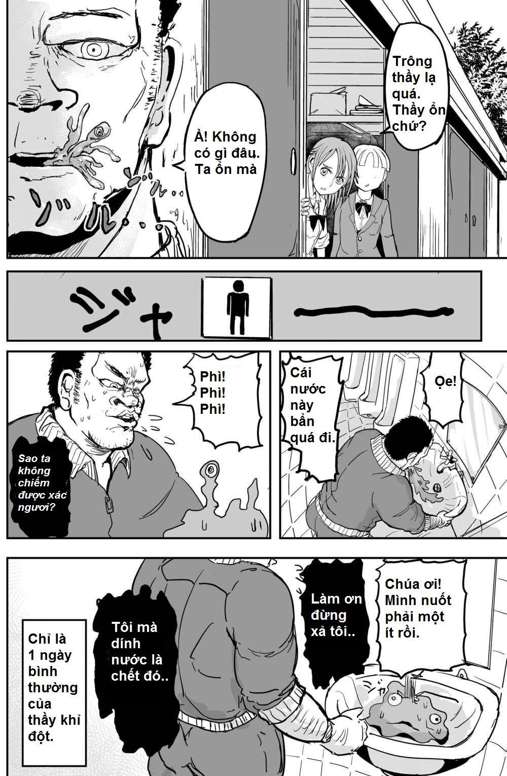 Manga Về Giáo Viên Thể Dục Lẽ Ra Phải Chết Đầu Phim Kinh Dị Chap 7 - Next Chap 8