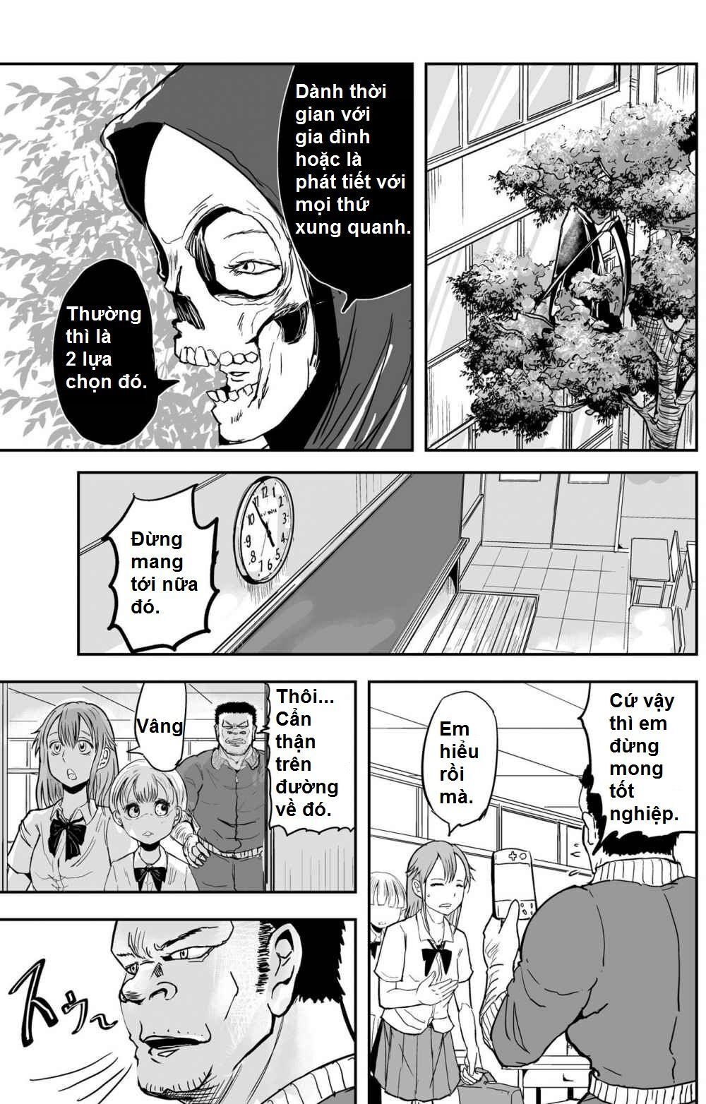 Manga Về Giáo Viên Thể Dục Lẽ Ra Phải Chết Đầu Phim Kinh Dị Chap 8 - Next Chap 9