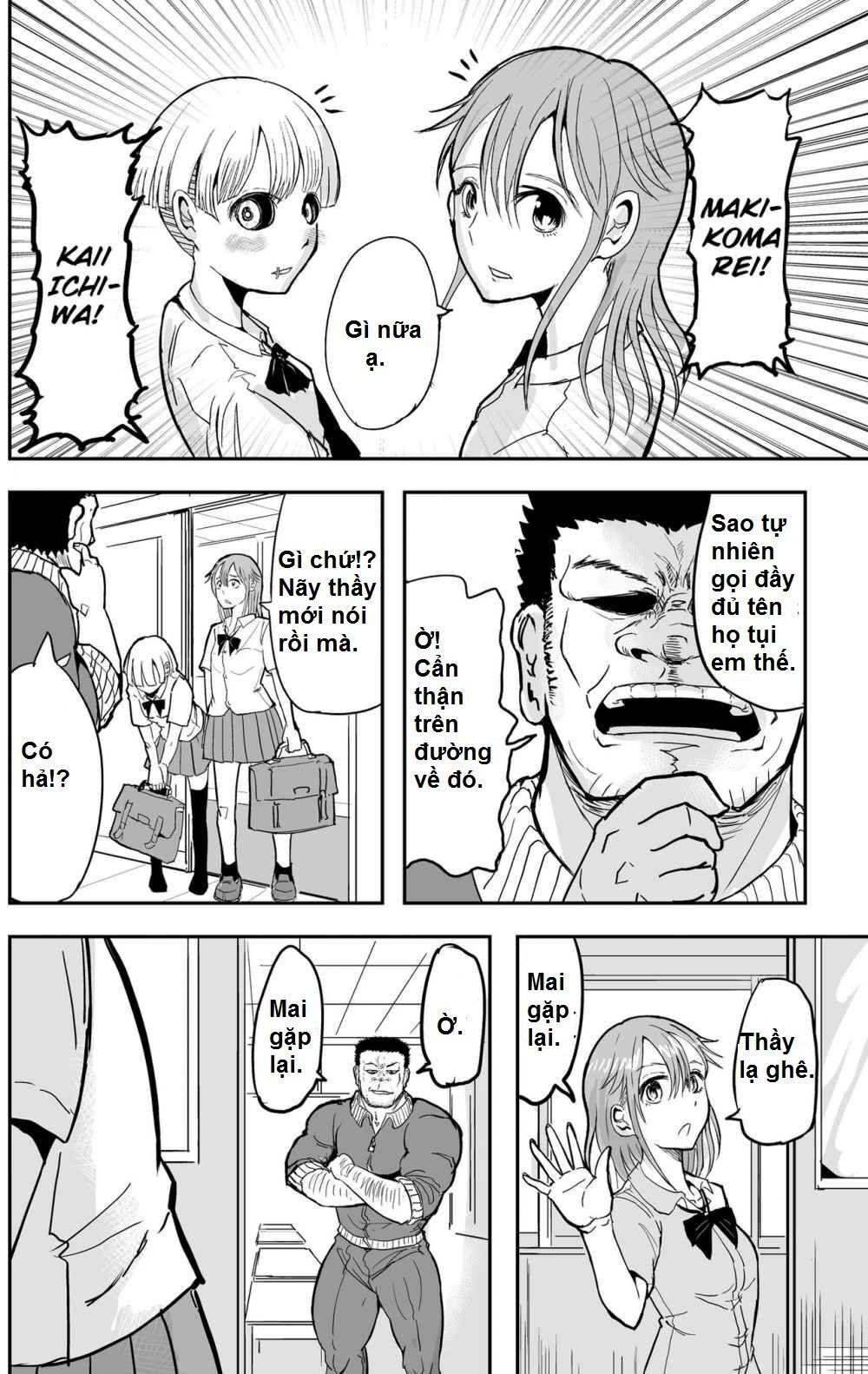 Manga Về Giáo Viên Thể Dục Lẽ Ra Phải Chết Đầu Phim Kinh Dị Chap 8 - Next Chap 9