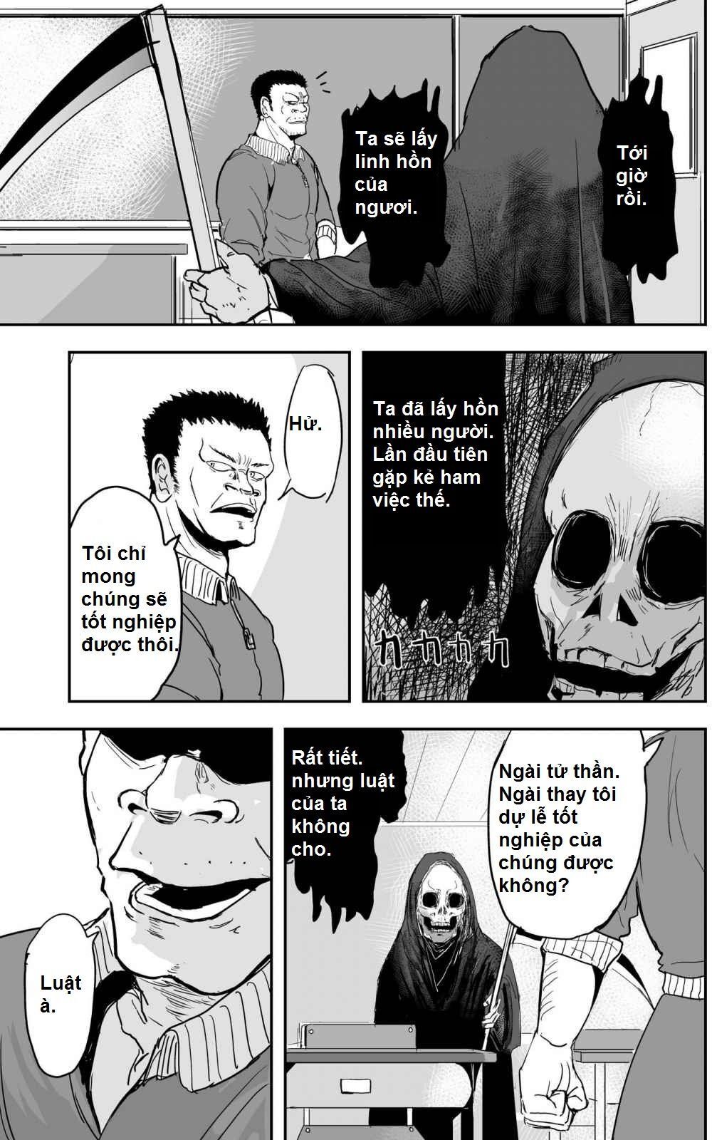 Manga Về Giáo Viên Thể Dục Lẽ Ra Phải Chết Đầu Phim Kinh Dị Chap 8 - Next Chap 9