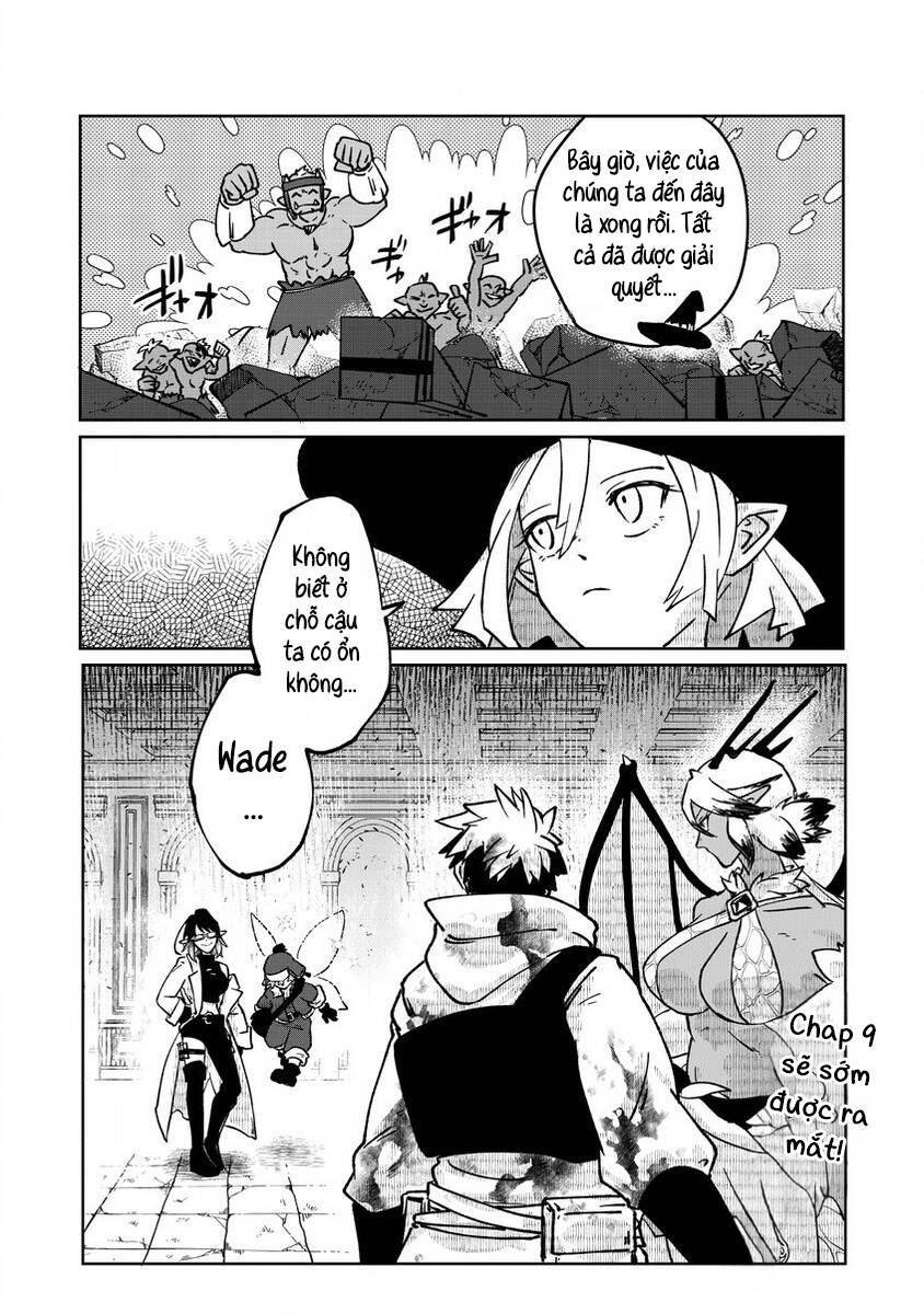 Mạo Hiểm Giả Sống Trong Mê Cung Muốn Từ Bỏ Việc Làm Bá Chủ Hầm Ngục Chap 8 - Next Chap 9