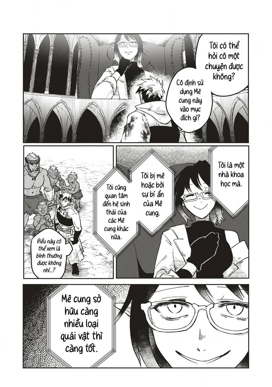 Mạo Hiểm Giả Sống Trong Mê Cung Muốn Từ Bỏ Việc Làm Bá Chủ Hầm Ngục Chap 8 - Next Chap 9