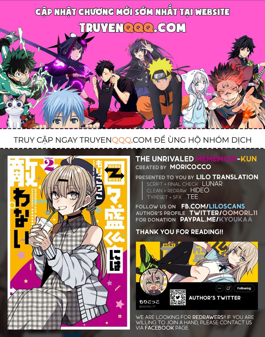 Mememori-Kun Vô Đối Chap 10 - Next Chap 11