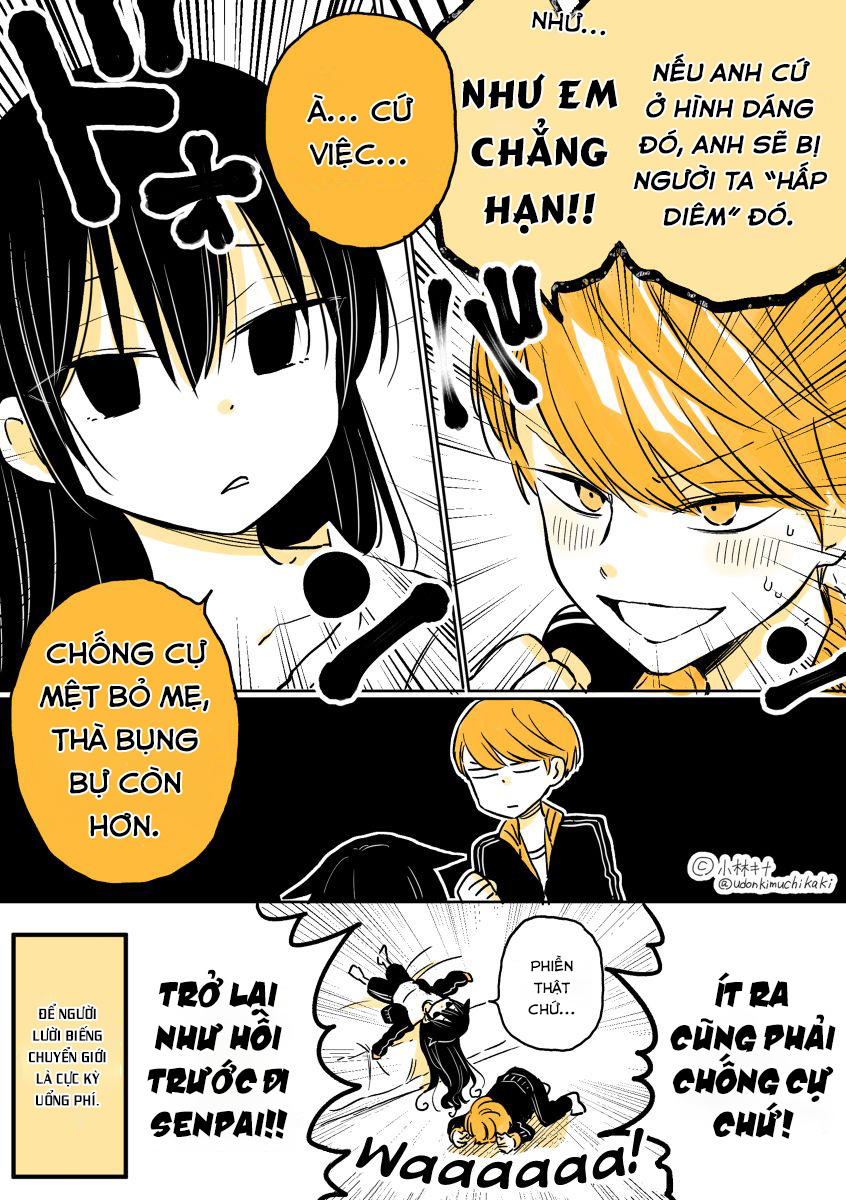 Mendokusagari Danshi Koukousei Ga Asa Okitara Onnanoko Ni Natteita Hanashi Chap 1 - Next Chap 2