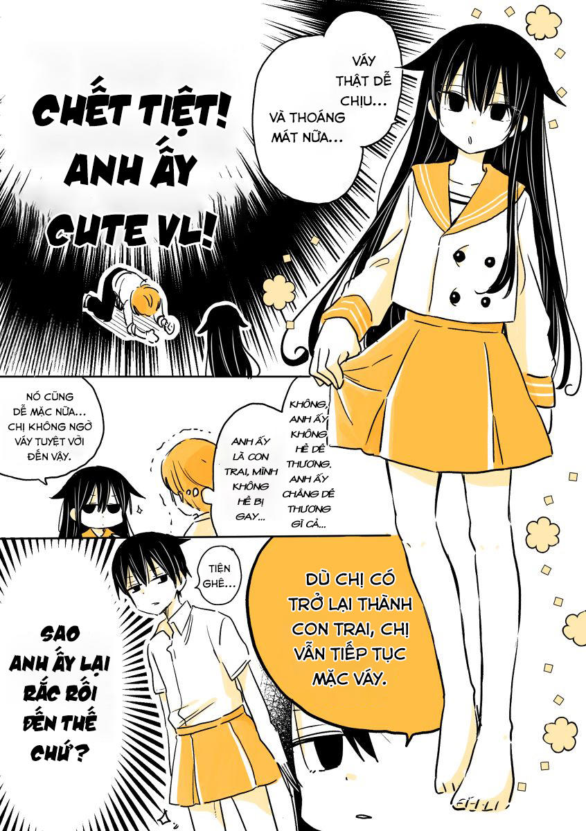 Mendokusagari Danshi Koukousei Ga Asa Okitara Onnanoko Ni Natteita Hanashi Chap 2 - Next Chap 3