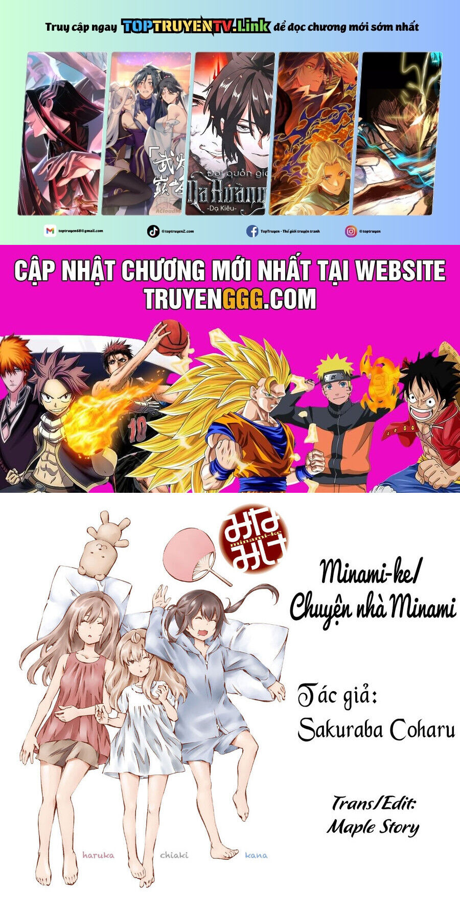 Minami-Ke Chap 91 - Next Chap 92