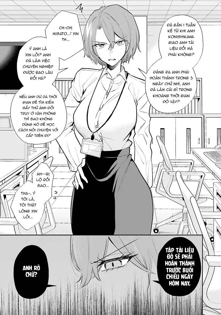 Misato Có Hơi Lạnh Lùng Với Người Sếp Của Cô Ấy Chap 1 - Next Chap 2