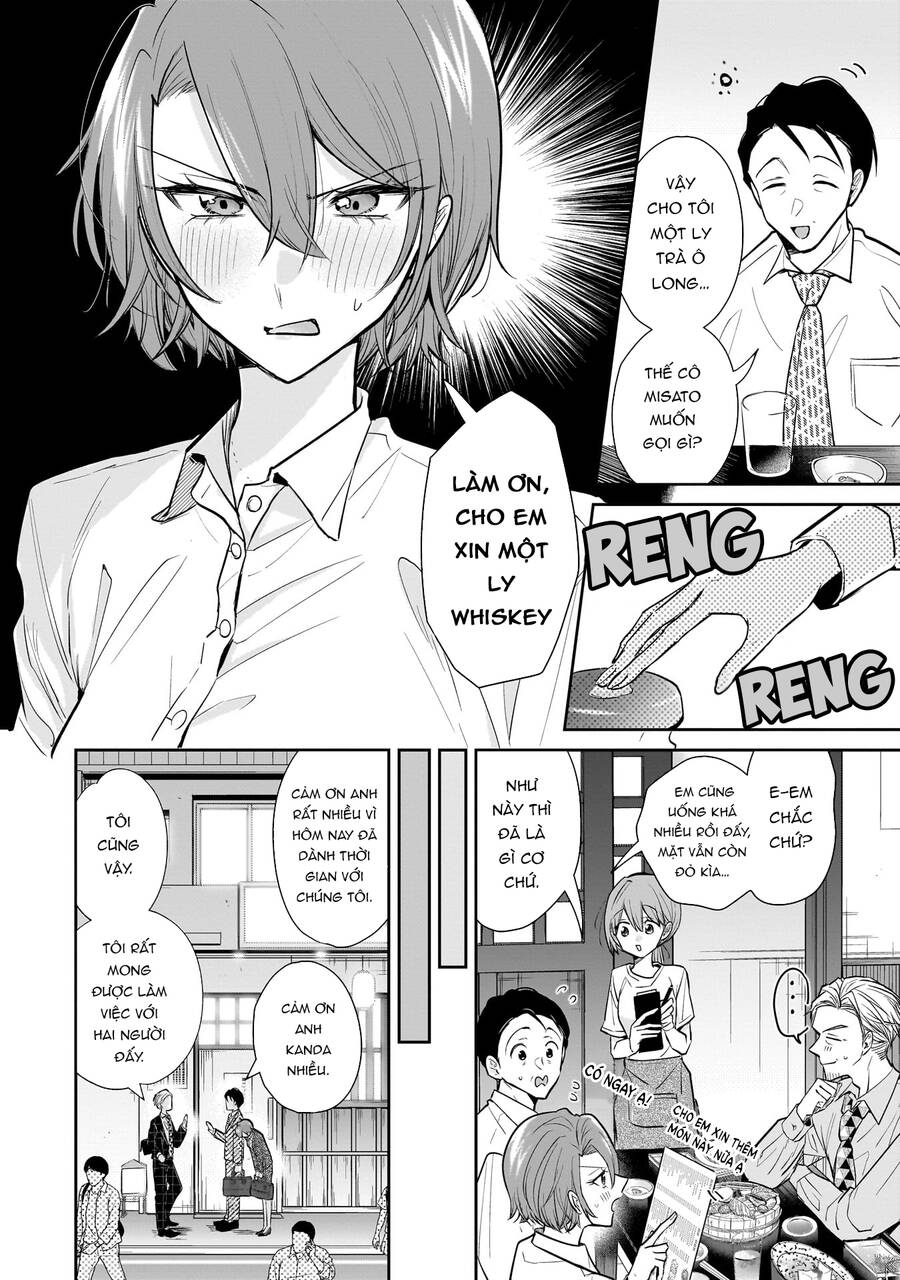 Misato Có Hơi Lạnh Lùng Với Người Sếp Của Cô Ấy Chap 2 - Next Chap 3