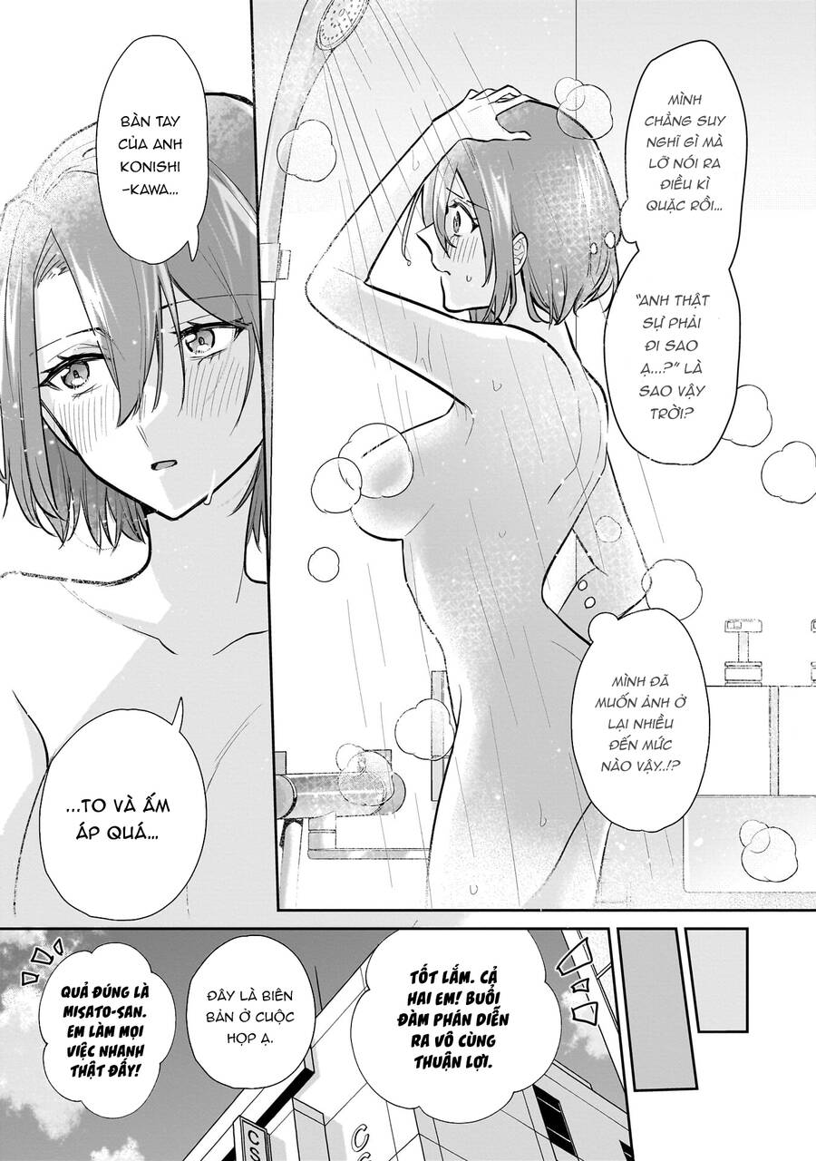 Misato Có Hơi Lạnh Lùng Với Người Sếp Của Cô Ấy Chap 2 - Next Chap 3