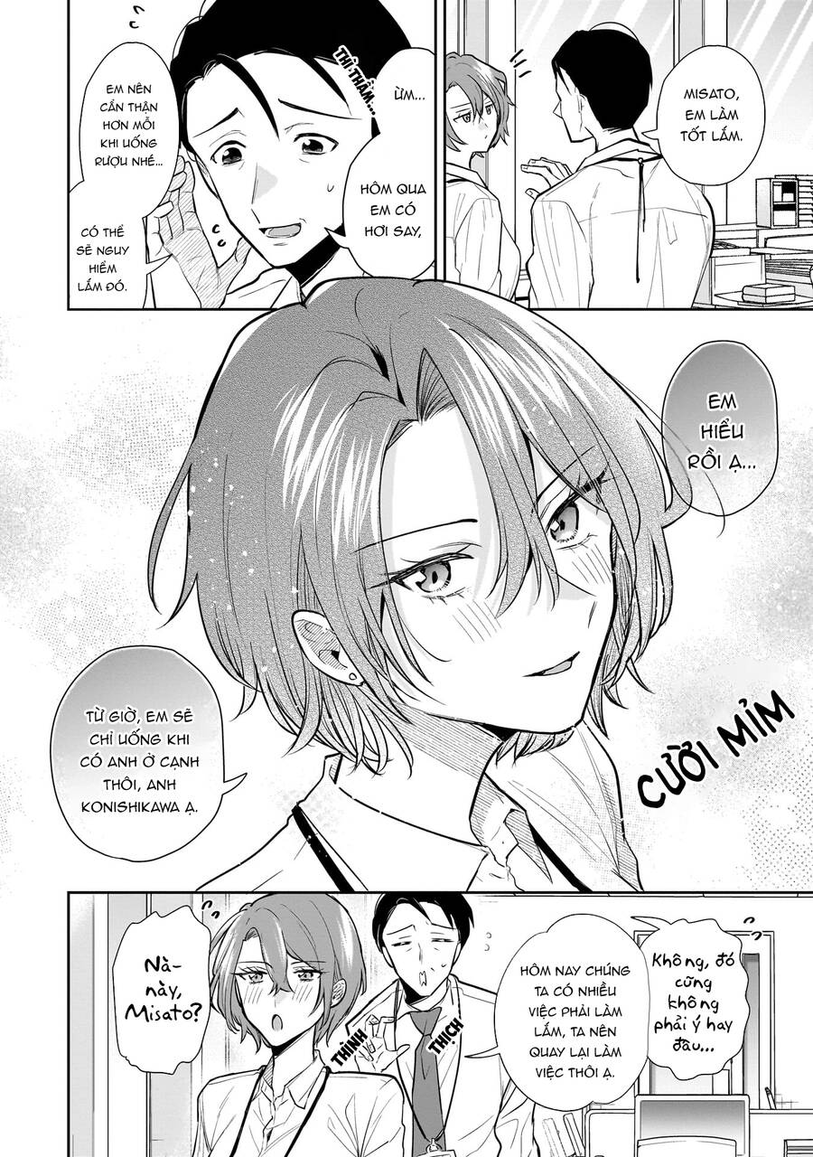 Misato Có Hơi Lạnh Lùng Với Người Sếp Của Cô Ấy Chap 2 - Next Chap 3