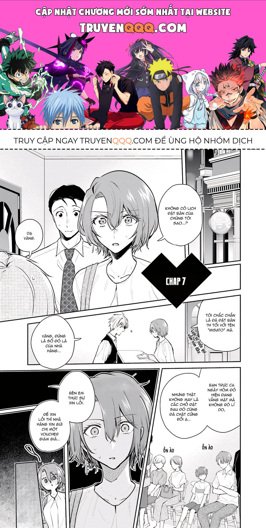 Misato Có Hơi Lạnh Lùng Với Người Sếp Của Cô Ấy Chap 7 - Next Chap 8