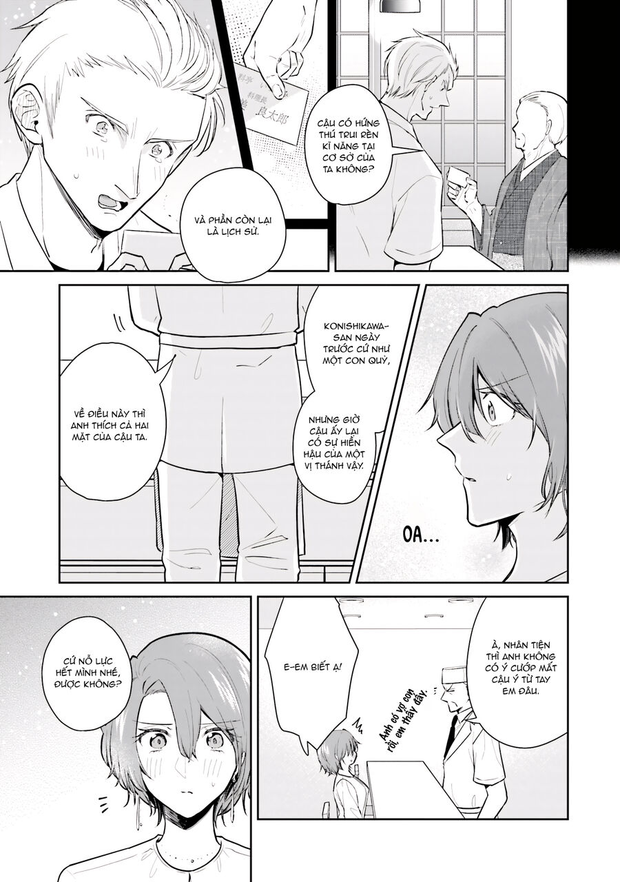 Misato Có Hơi Lạnh Lùng Với Người Sếp Của Cô Ấy Chap 7 - Next Chap 8