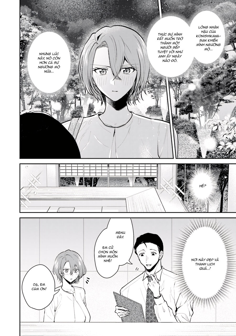 Misato Có Hơi Lạnh Lùng Với Người Sếp Của Cô Ấy Chap 7 - Next Chap 8