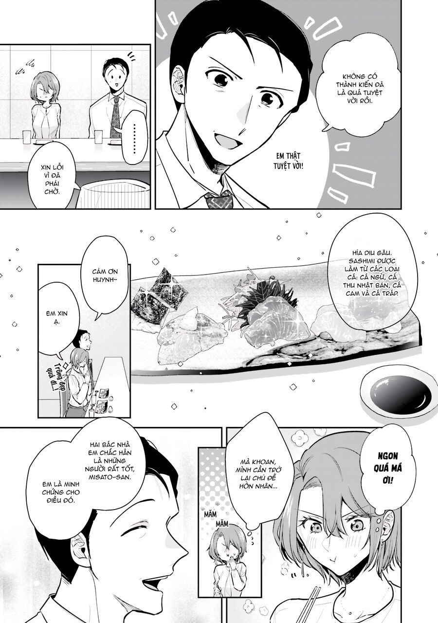 Misato Có Hơi Lạnh Lùng Với Người Sếp Của Cô Ấy Chap 7 - Next Chap 8