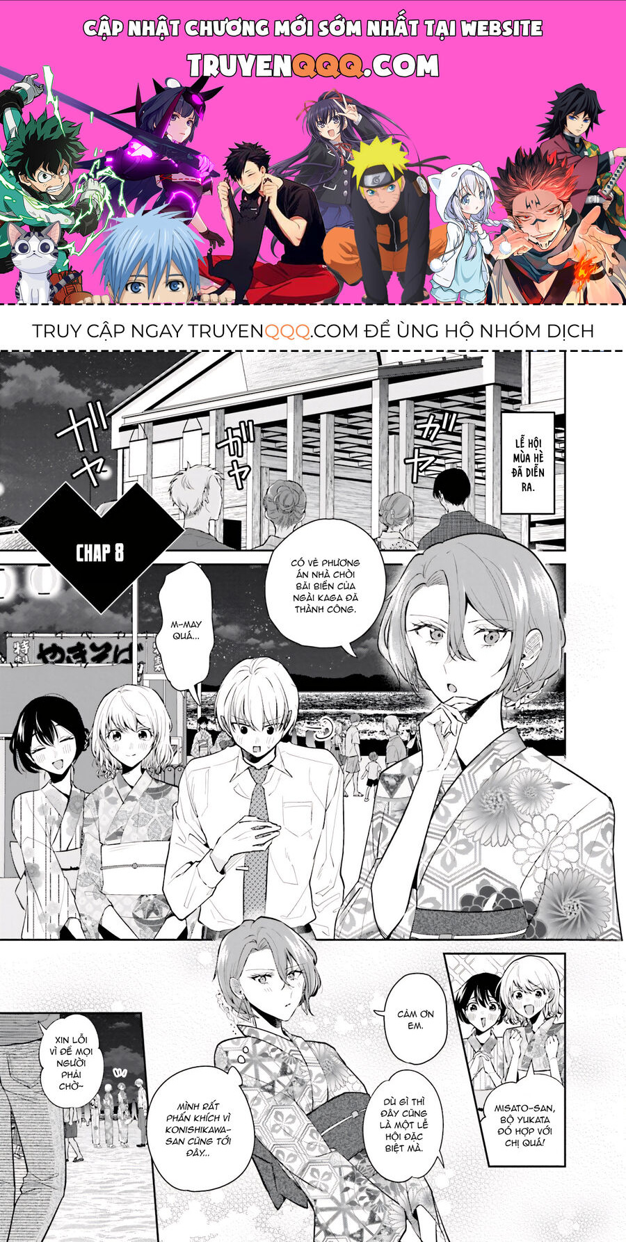 Misato Có Hơi Lạnh Lùng Với Người Sếp Của Cô Ấy Chap 8 - Next Chap 9