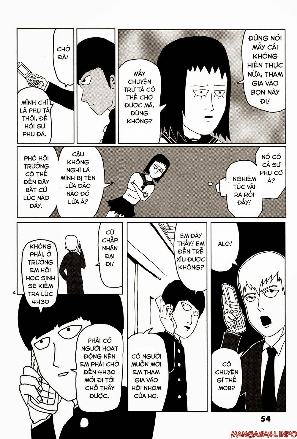 Mob Psycho 100 Chap 4 - Next Chap 5
