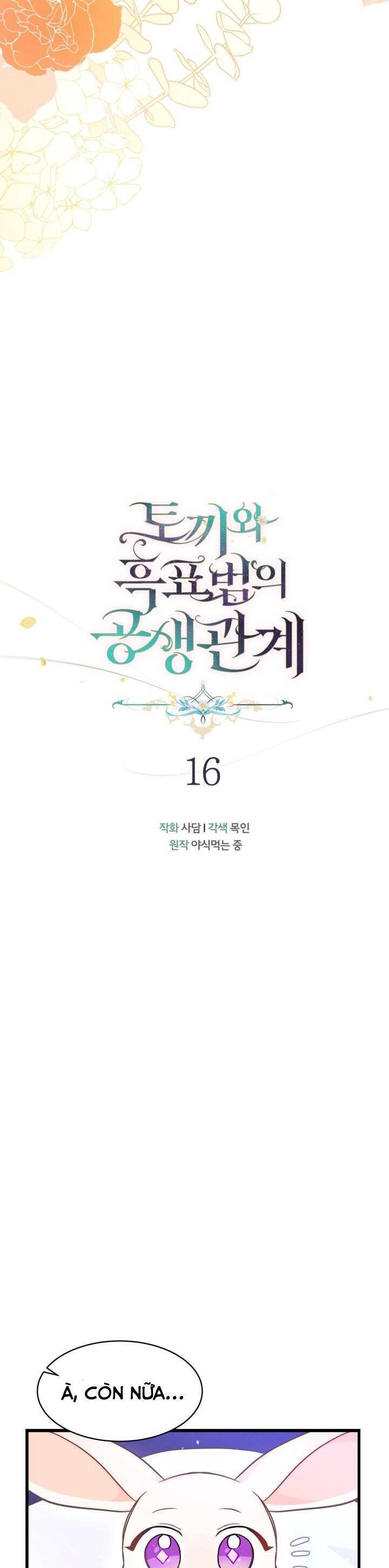 Mối Quan Hệ Cộng Sinh Giữa Báo Đen Và Thỏ Trắng Chap 16 - Next Chap 17