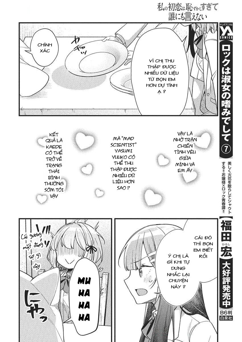 Mối Tình Đầu Của Tôi Quá Xấu Hổ Để Kể Ra Chap 21 - Next Chap 22