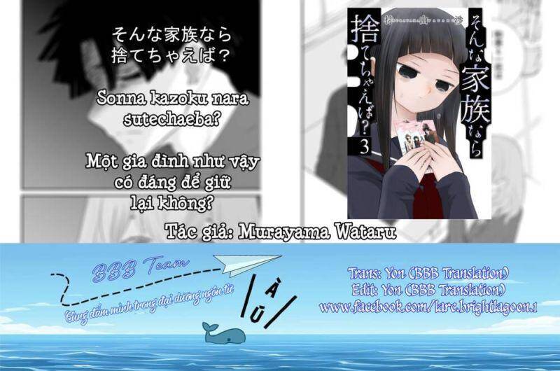 Một Gia Đình Như Vậy Có Đáng Để Giữ Lại Không? Chap 19 - Next Chap 20