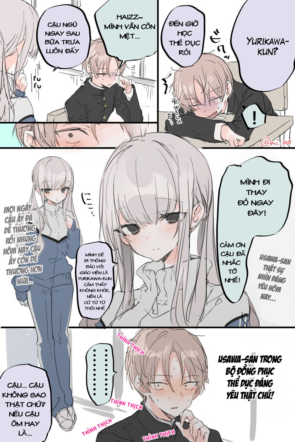My Cute Deskmate Chap 3 - Next Chap 4