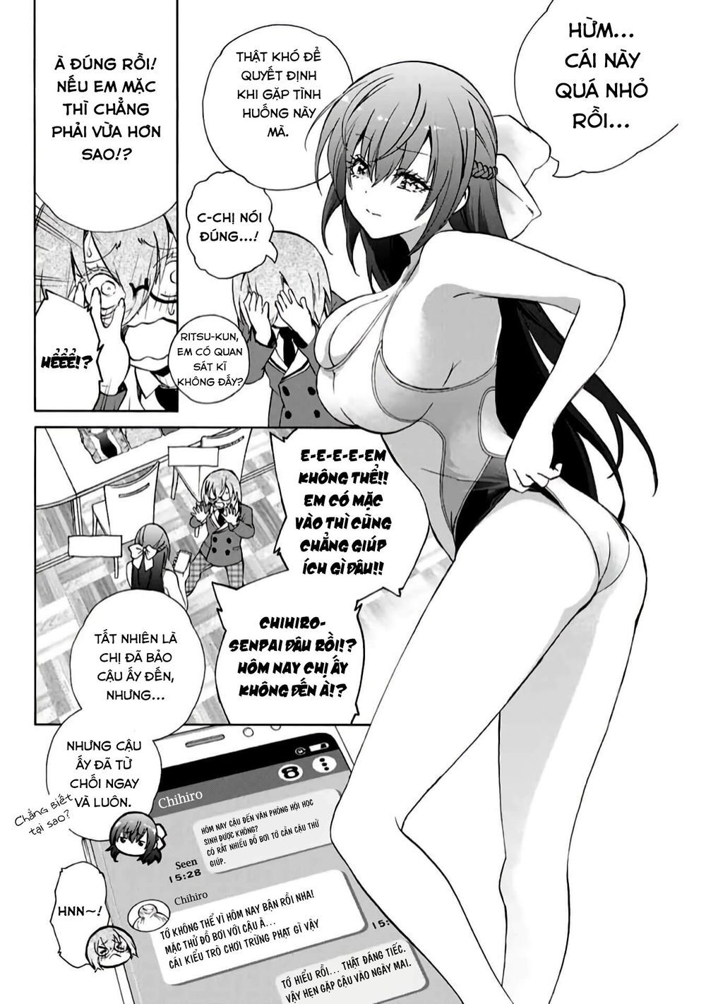 My Senpai Is After My Life Chap 5 - Next Chap 6