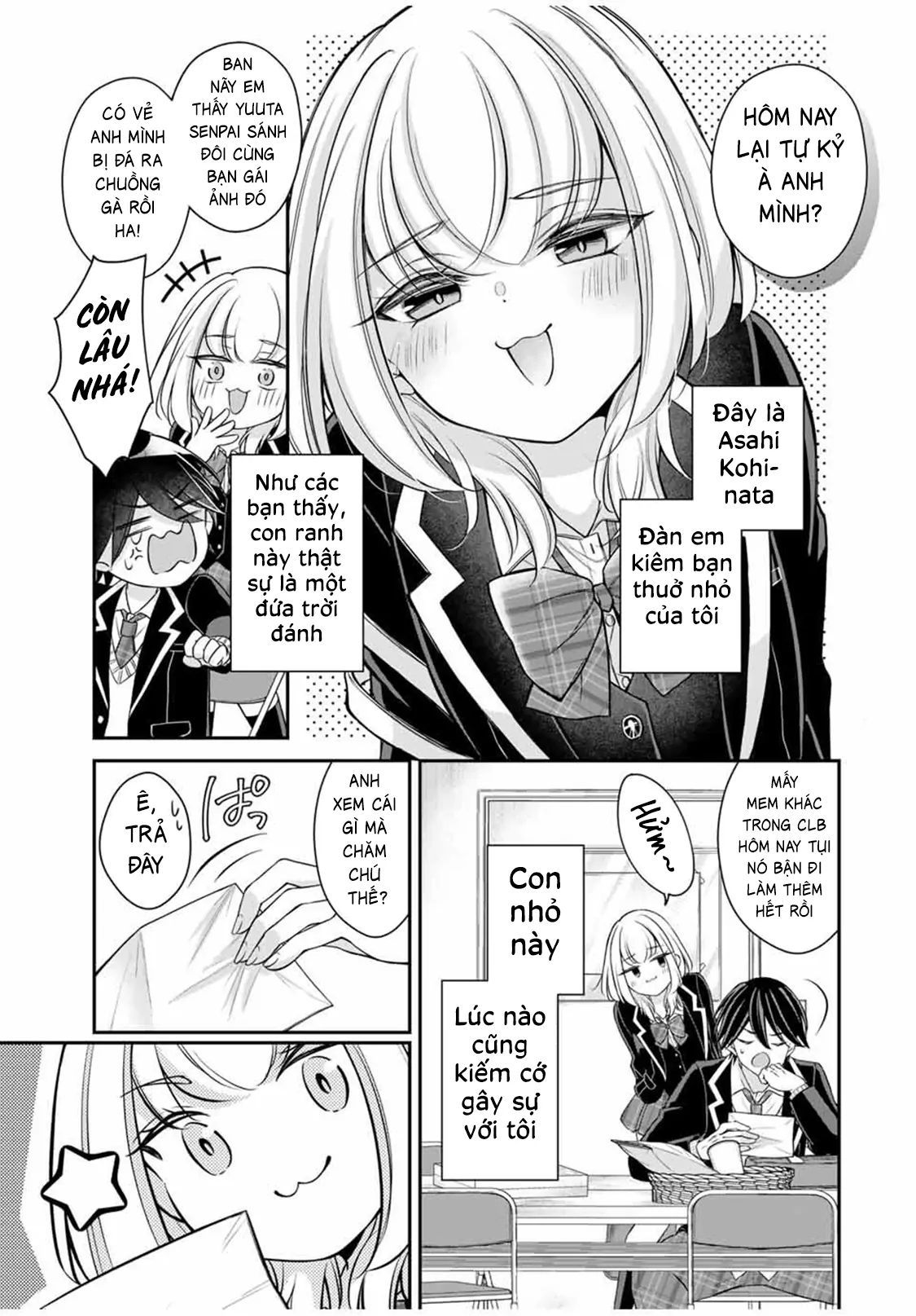 Namaiki Asahi-Chan Wo Wakarasetai Chap 2 - Next Chap 3