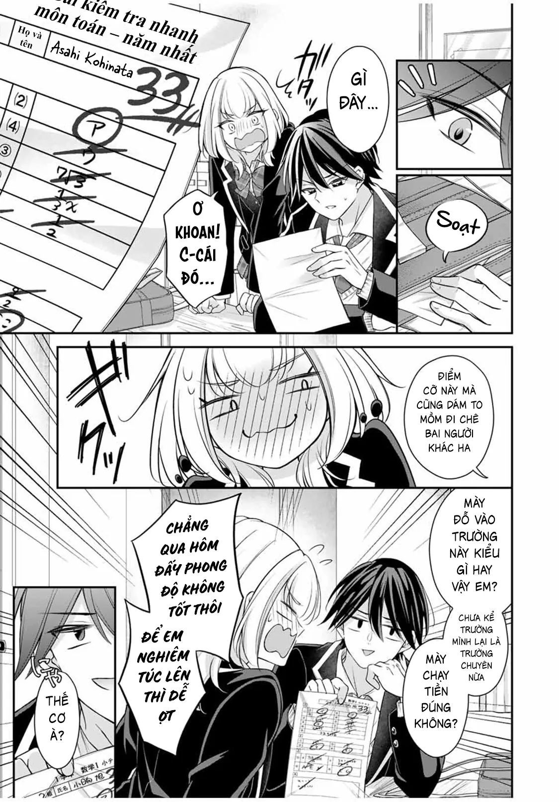 Namaiki Asahi-Chan Wo Wakarasetai Chap 2 - Next Chap 3
