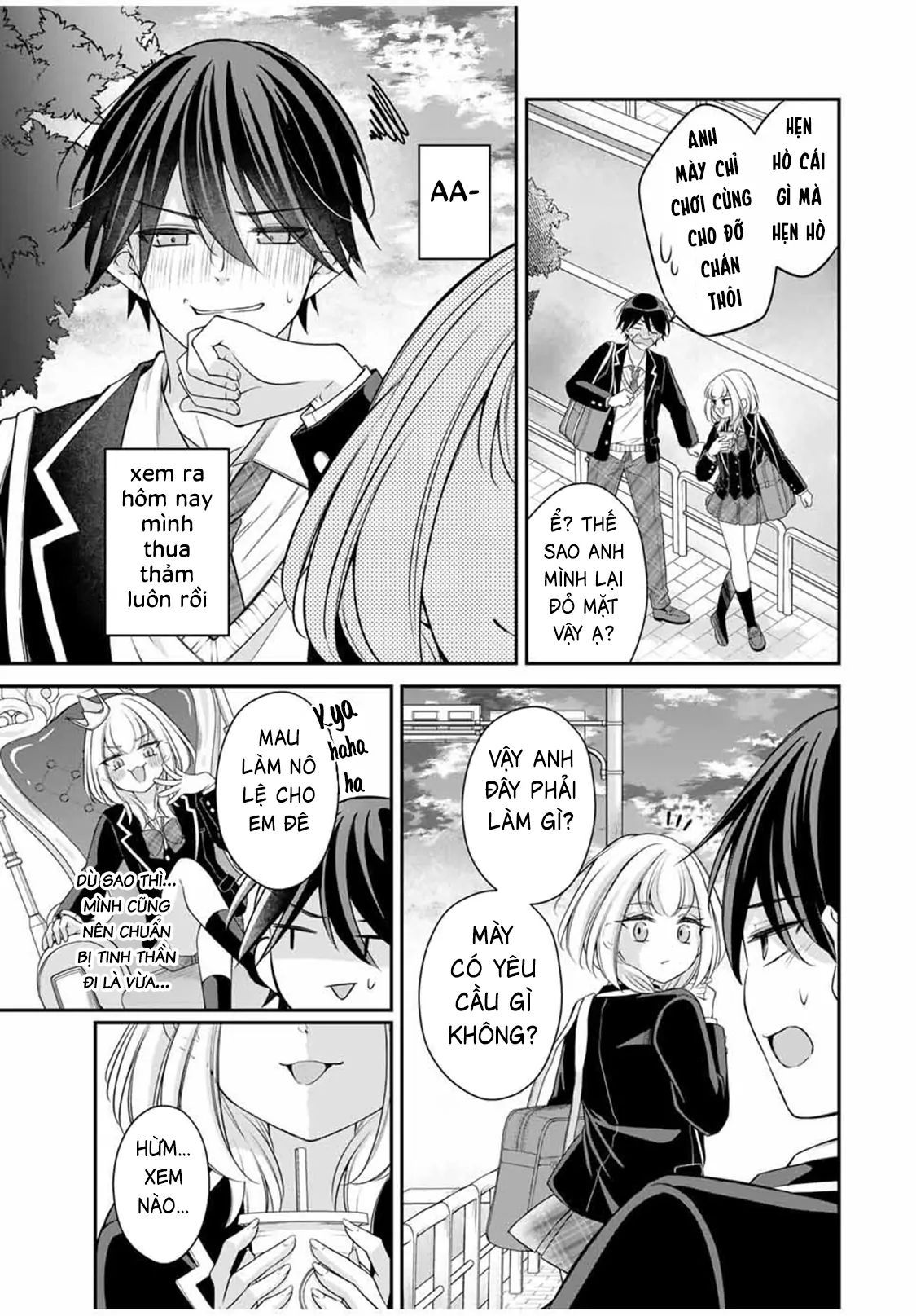 Namaiki Asahi-Chan Wo Wakarasetai Chap 4 - Next Chap 5