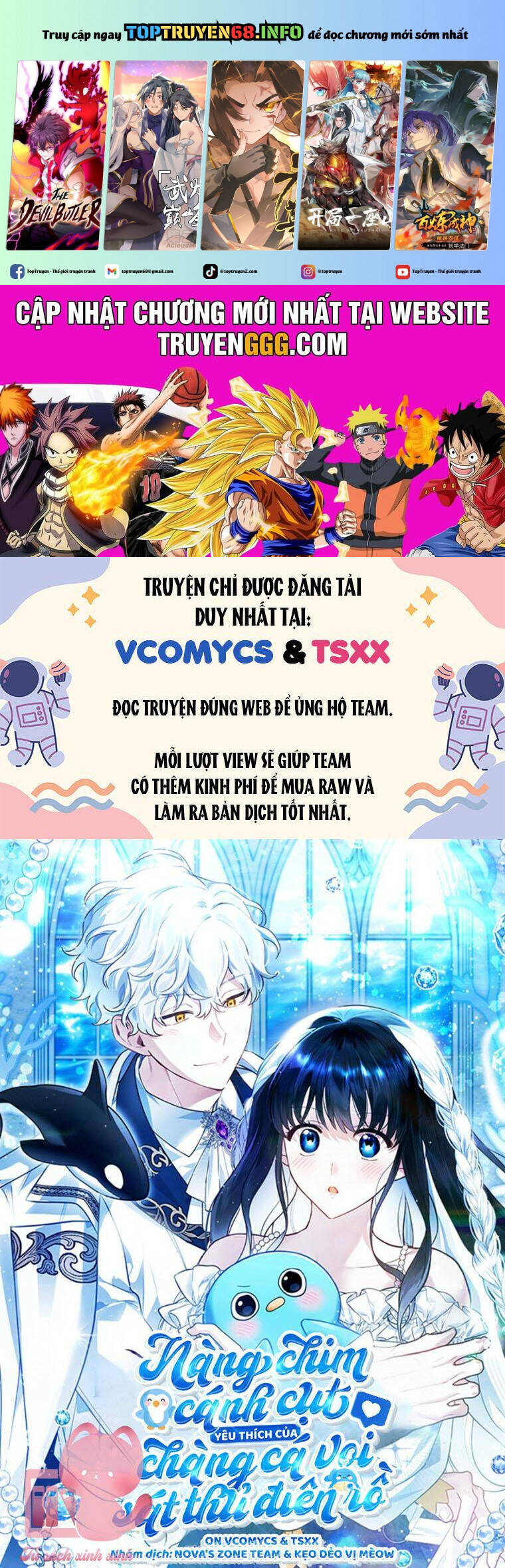 Nàng Chim Cánh Cụt Yêu Thích Của Chàng Cá Voi Sát Thủ Điên Rồ Chap 31 - Next Chap 32