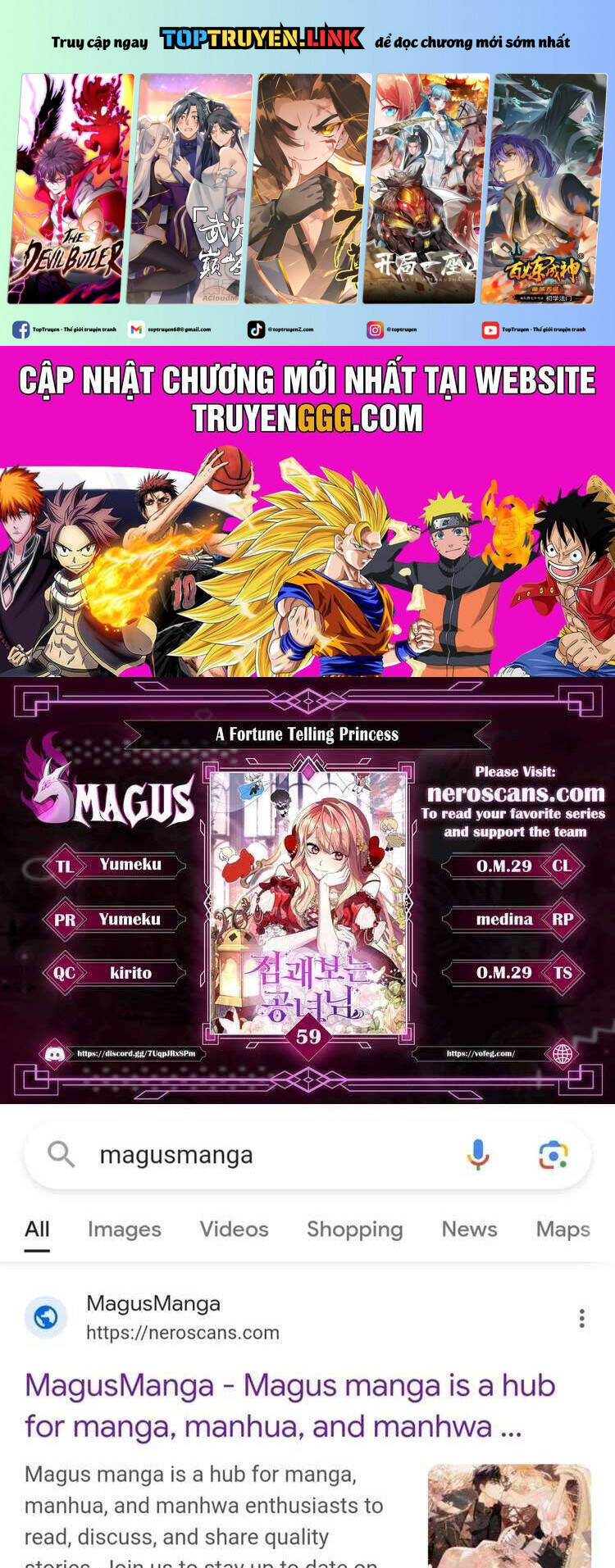Nàng Công Chúa Tiên Tri Chap 59 - Next Chap 60