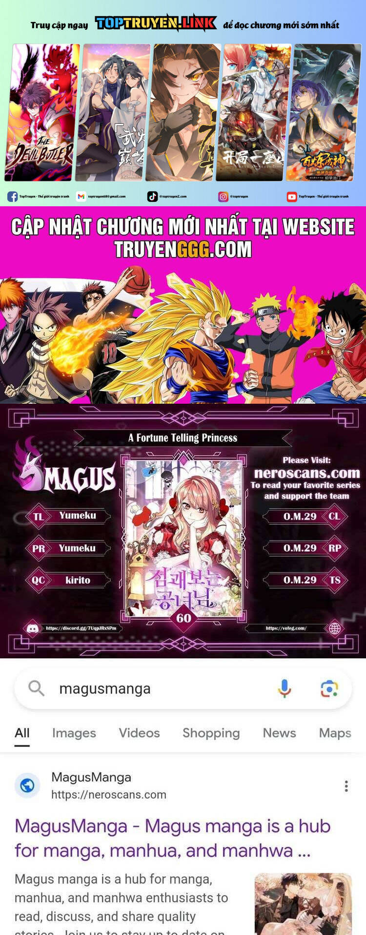 Nàng Công Chúa Tiên Tri Chap 60 - Next Chap 61