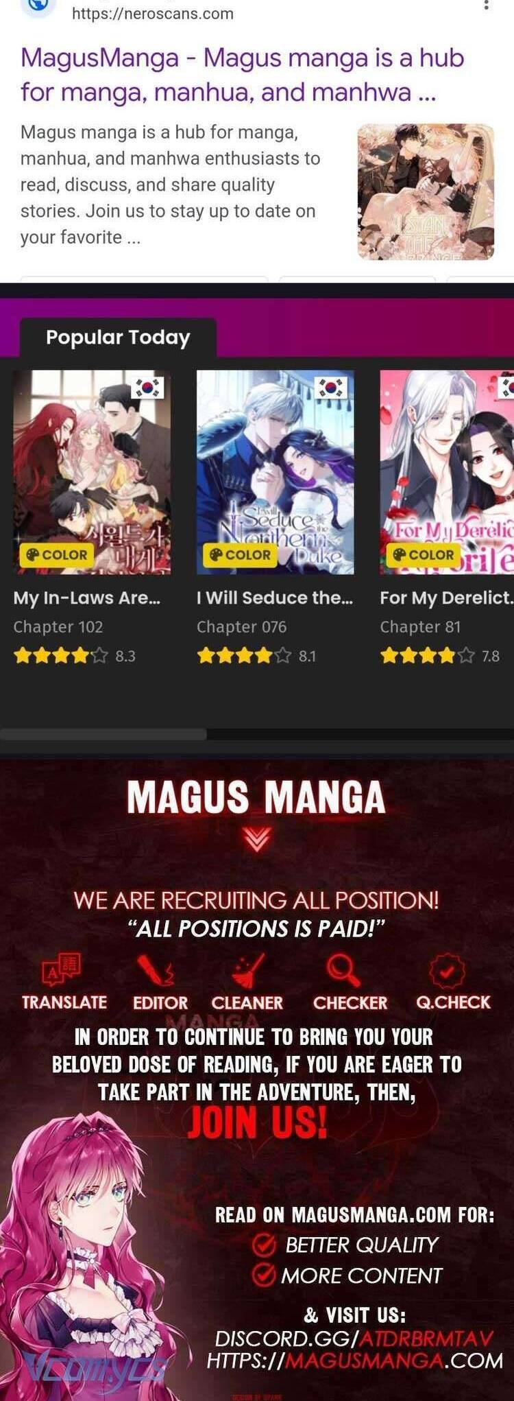 Nàng Công Chúa Tiên Tri Chap 60 - Next Chap 61