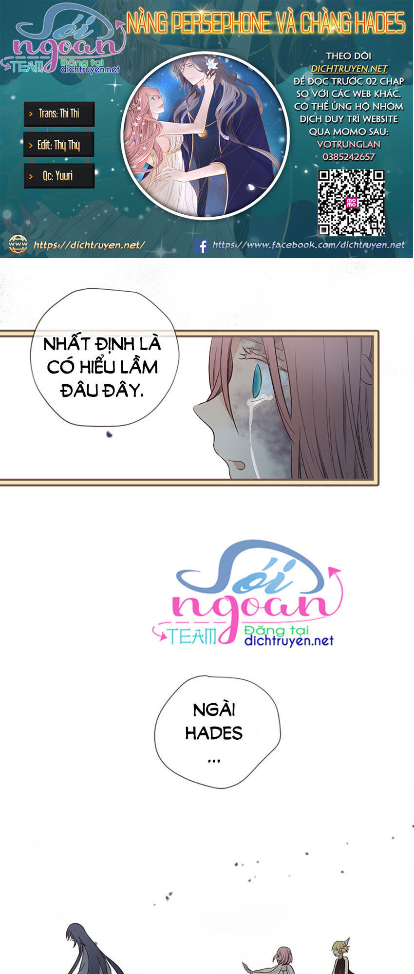 Nàng Persephone Và Chàng Hades Chap 18 - Next Chap 19