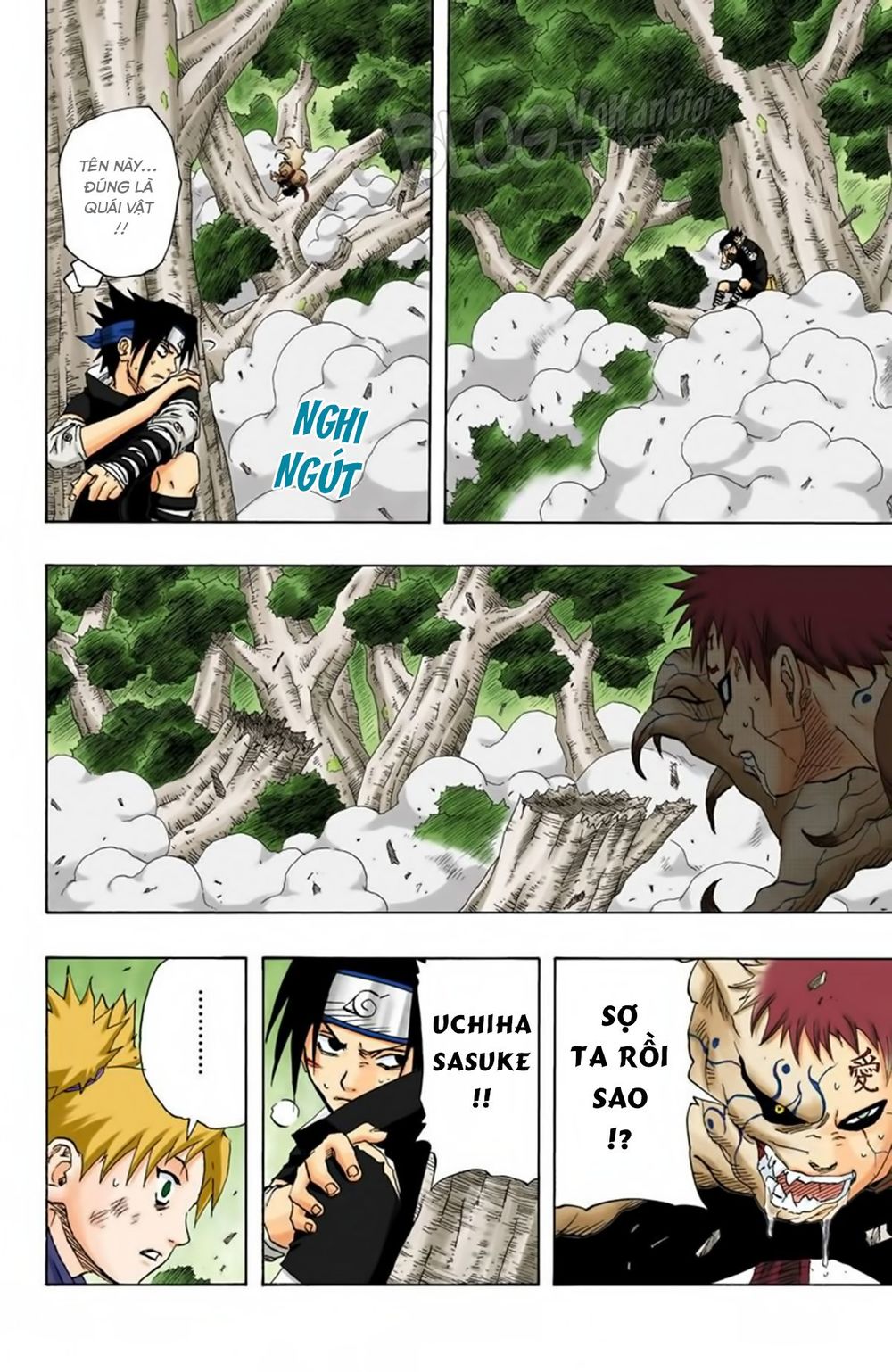 Naruto Full Màu Chap 127 - Next Chap 128