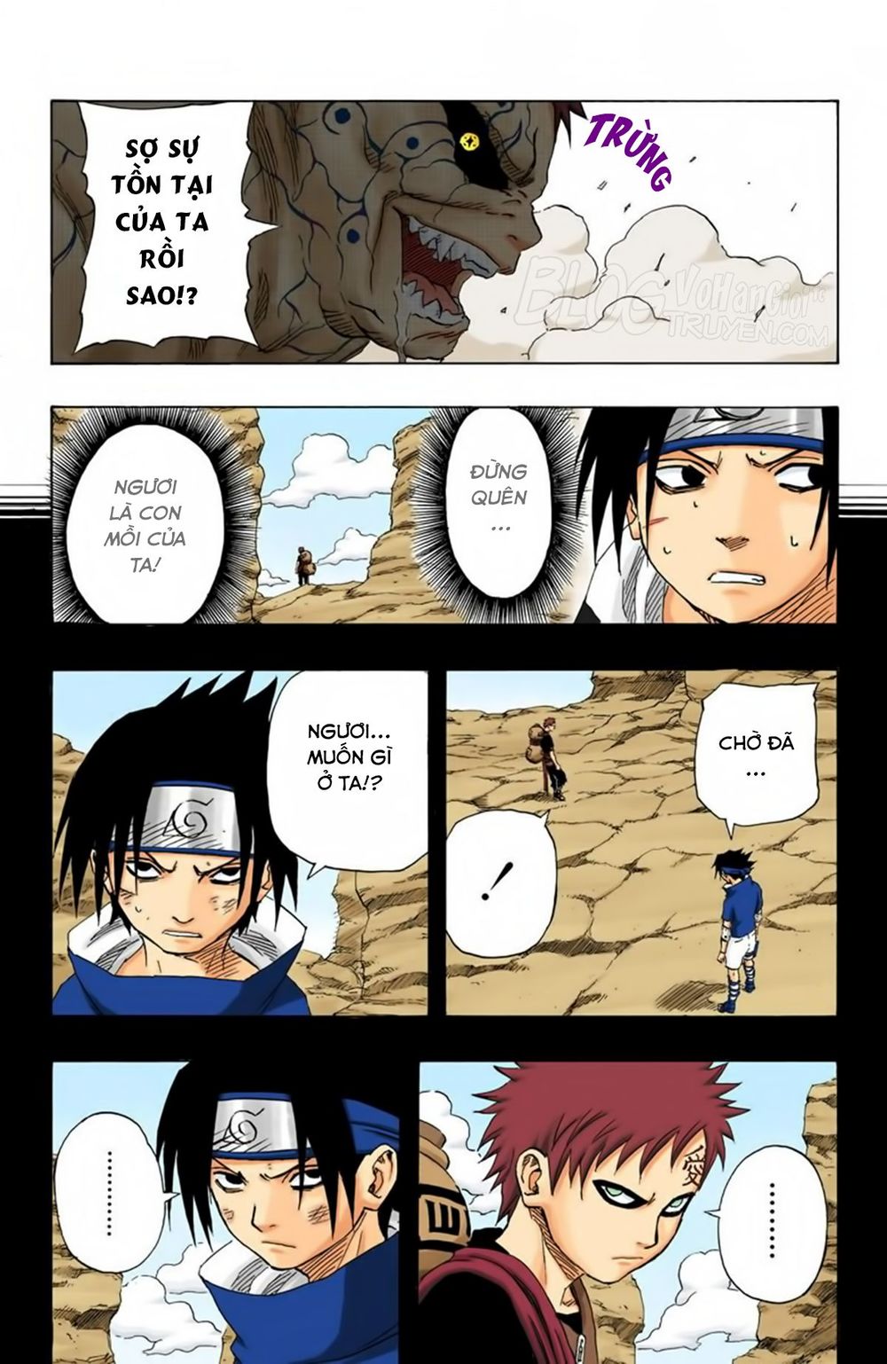Naruto Full Màu Chap 127 - Next Chap 128