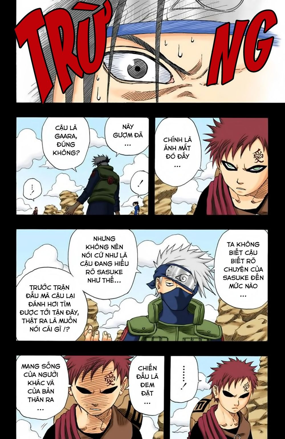 Naruto Full Màu Chap 127 - Next Chap 128